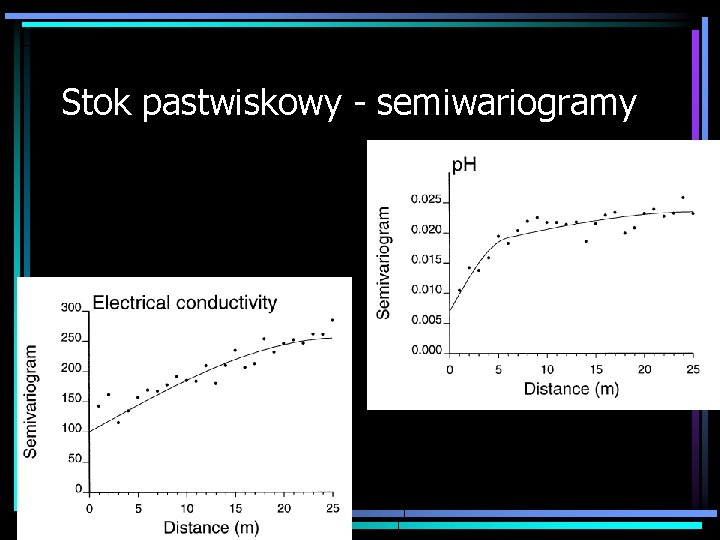 Stok pastwiskowy - semiwariogramy 