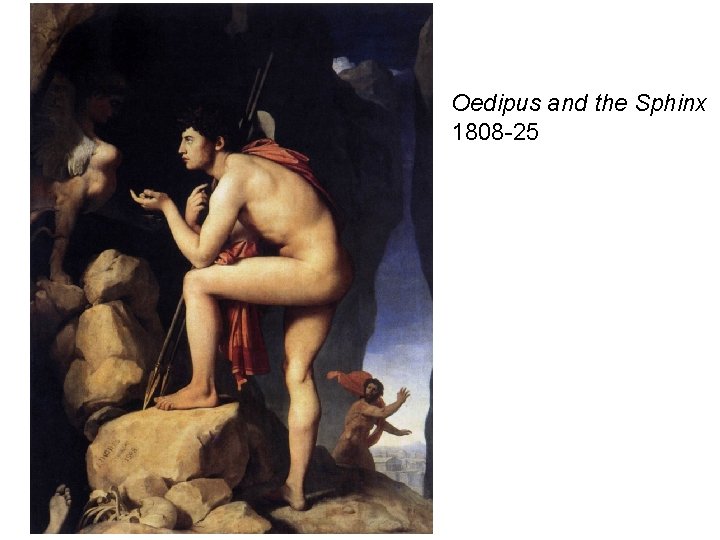 Oedipus and the Sphinx 1808 -25 