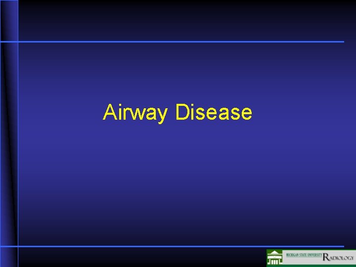 Airway Disease 