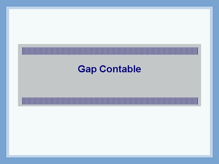 Gap Contable 