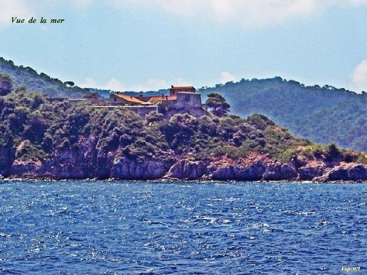Vue de la mer 