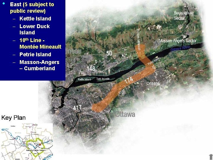  • East (5 subject to public review) – Kettle Island – Lower Duck