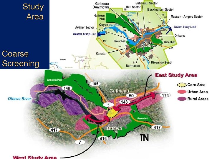 Study Area Coarse Screening 