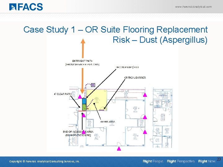 www. Forensic. Analytical. com Case Study 1 – OR Suite Flooring Replacement Risk –