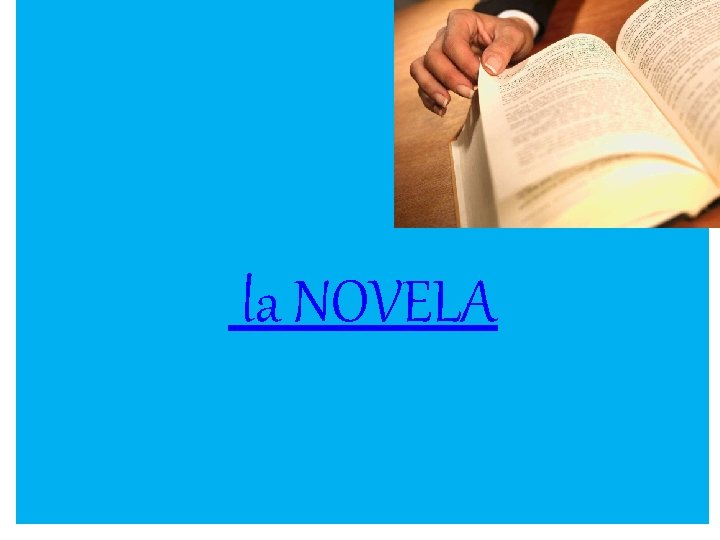 la NOVELA 