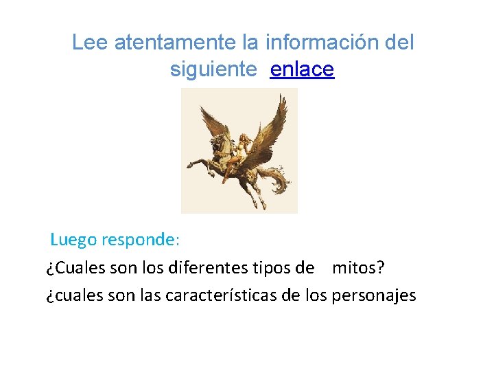 Lee atentamente la información del siguiente enlace Luego responde: ¿Cuales son los diferentes tipos