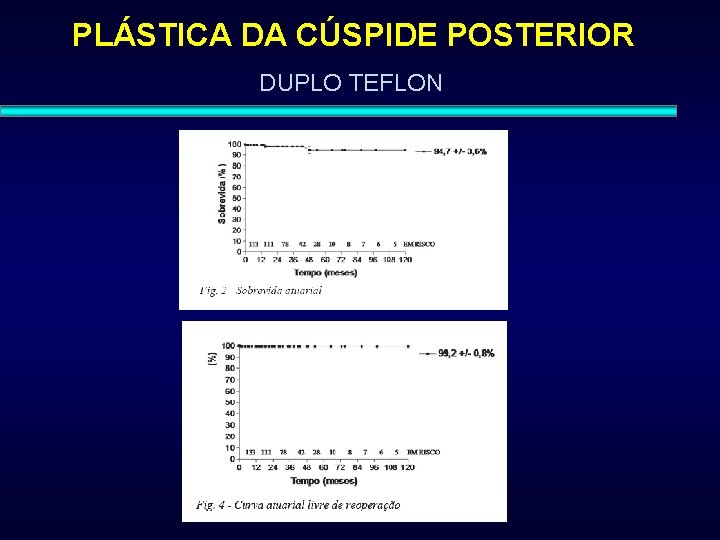 PLÁSTICA DA CÚSPIDE POSTERIOR DUPLO TEFLON 