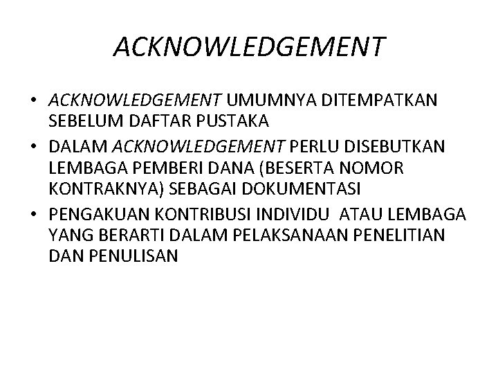Standar Penulisan Artikel Ilmiah Pada Jurnal Yang Bereputasi