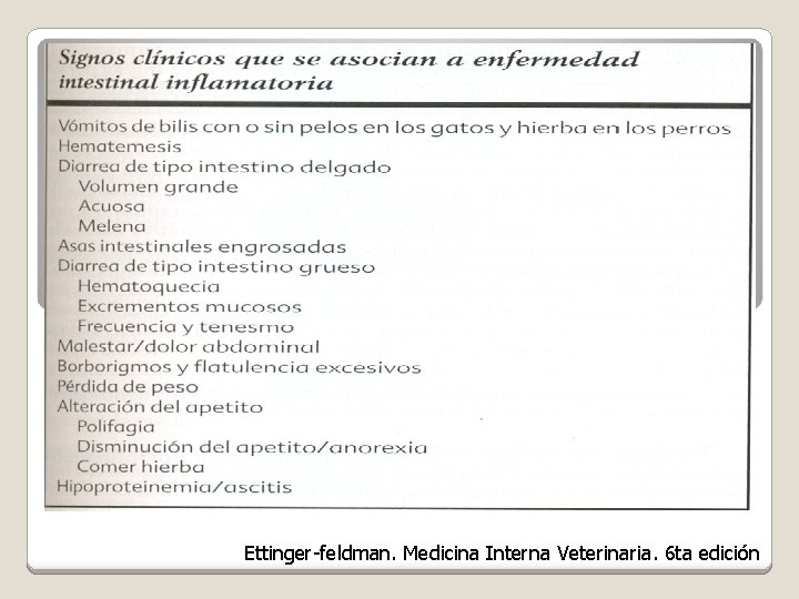 Ettinger-feldman. Medicina Interna Veterinaria. 6 ta edición 