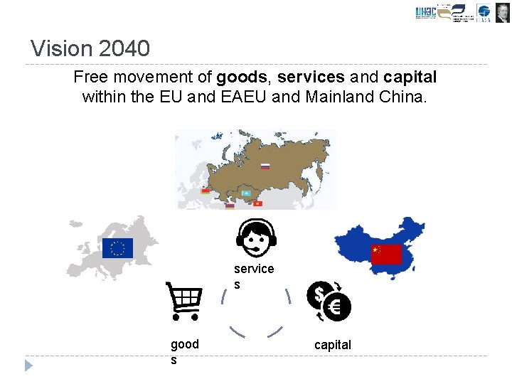 Vision 2040 Free movement of goods, services and capital within the EU and EAEU