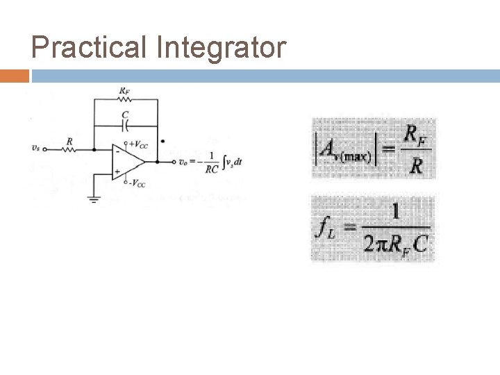 Practical Integrator 22 