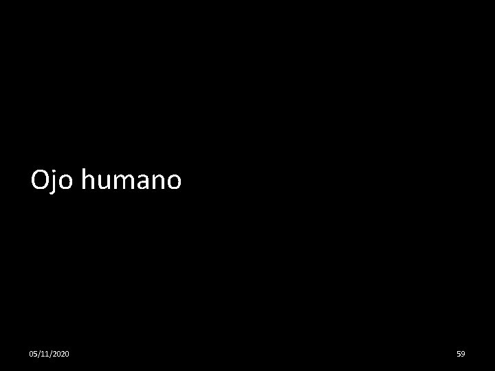 Ojo humano 05/11/2020 59 
