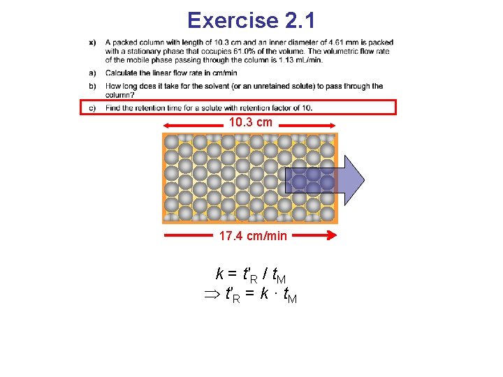 Exercise 2. 1 10. 3 cm 17. 4 cm/min k = t′R / t.