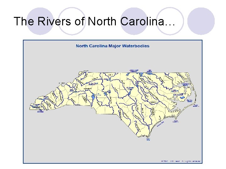 The Rivers of North Carolina… 