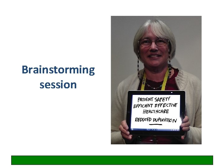 Brainstorming session 