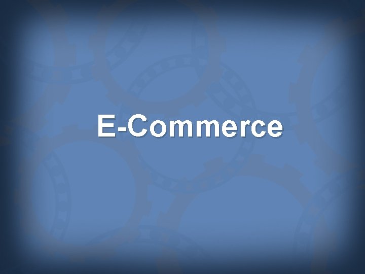 E-Commerce 