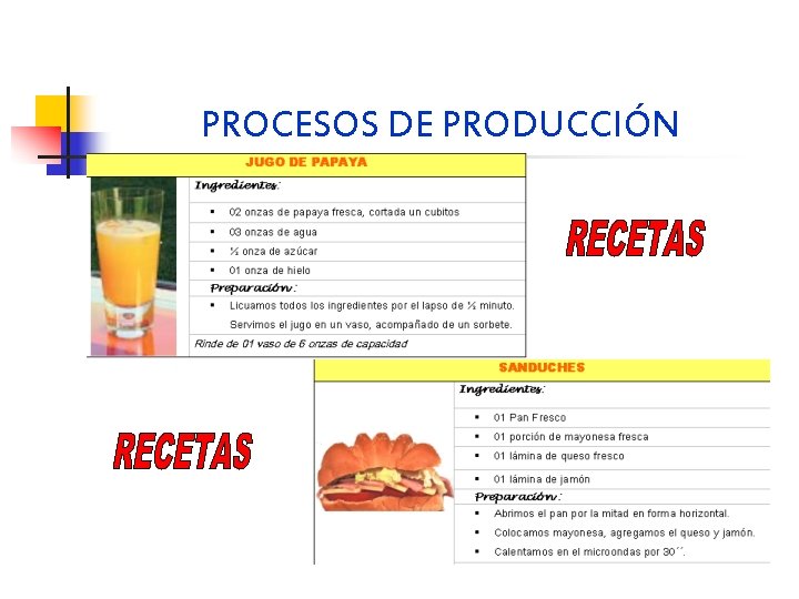 PROCESOS DE PRODUCCIÓN 