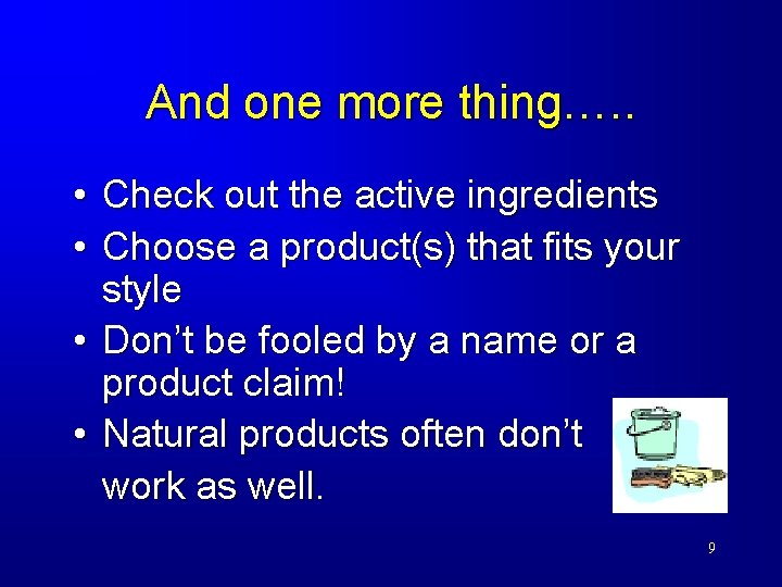 And one more thing…. . • • Check out the active ingredients Choose a