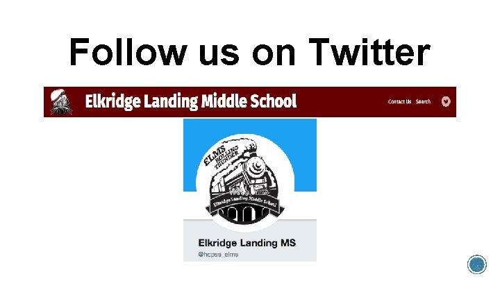 Follow us on Twitter 