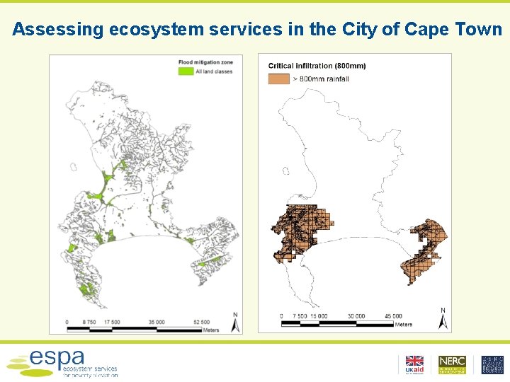 Assessing ecosystem services in the City of Cape Town 