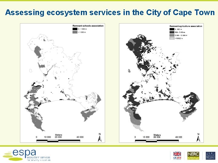 Assessing ecosystem services in the City of Cape Town 