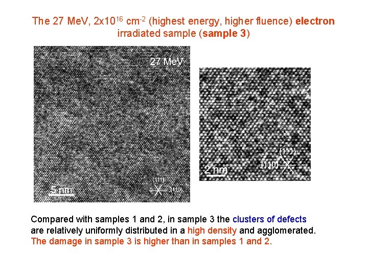 High resolution transmission electron microscopy HRTEM investigations of