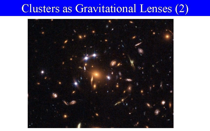 Clusters as Gravitational Lenses (2) 