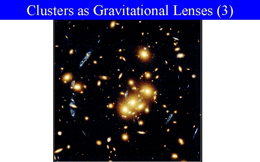 Clusters as Gravitational Lenses (3) 