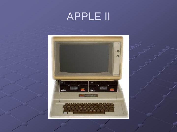 APPLE II 