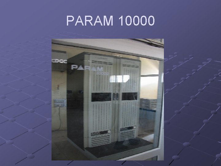 PARAM 10000 