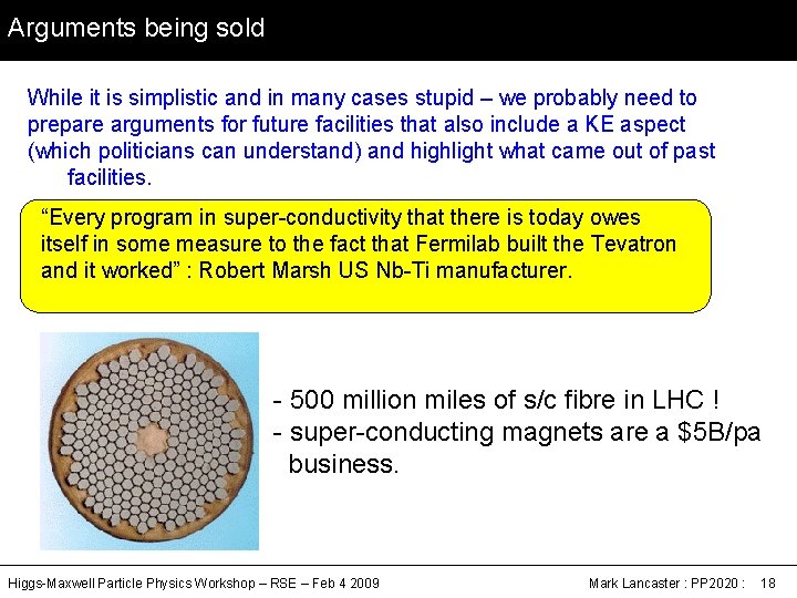 Arguments being sold While it is simplistic and in many cases stupid – we Arguments being sold While it is simplistic and in many cases stupid – we
