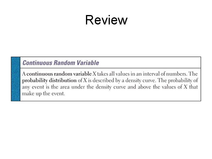 Review 