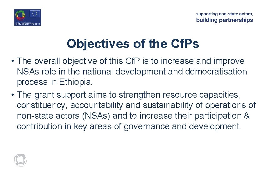 Civil Society Fund Ii Call For Proposals 15