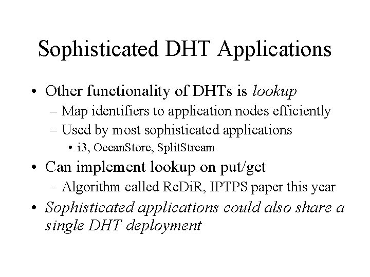 Resource Allocation in Open Hash a Public DHT
