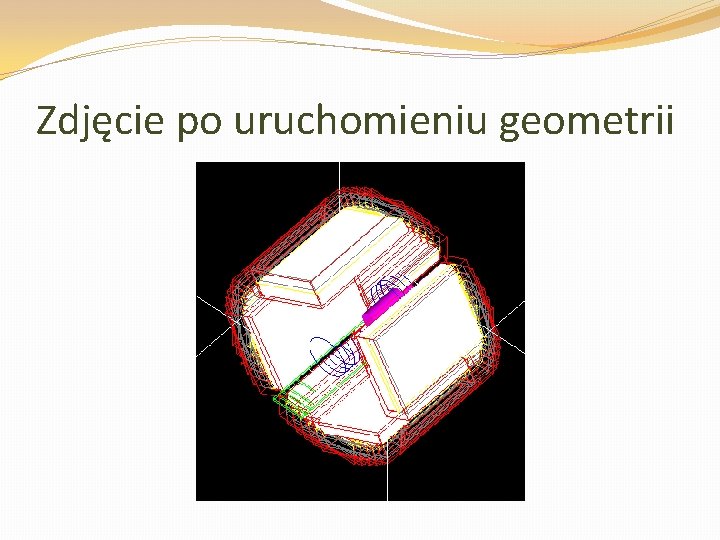 Zdjęcie po uruchomieniu geometrii 