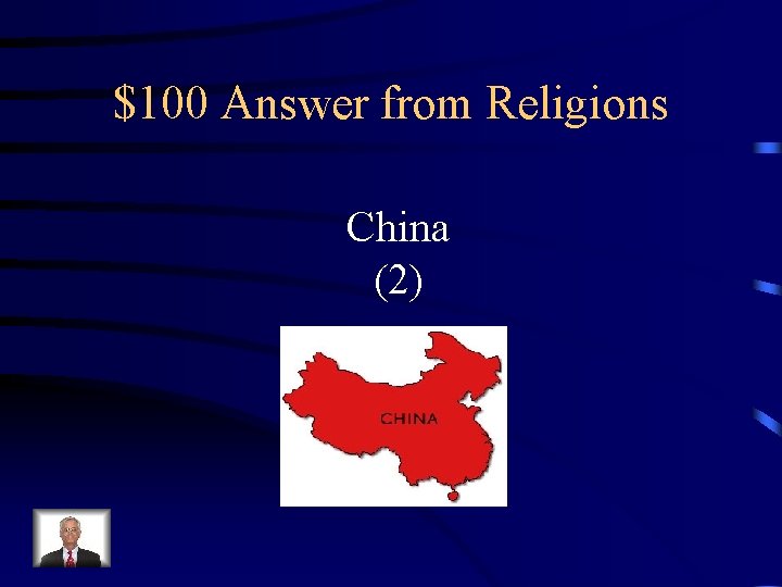 $100 Answer from Religions China (2) 