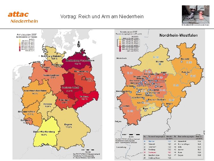 attac Niederrhein Vortrag: Reich und Arm am Niederrhein 