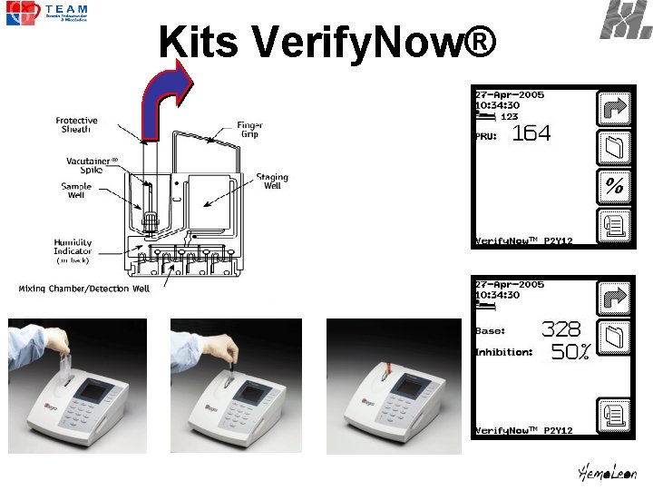 Kits Verify. Now® Insertar Kit Insertar Tubo Resultados en 3’ 