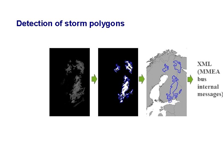 Detection of storm polygons 08/10/2014 4 