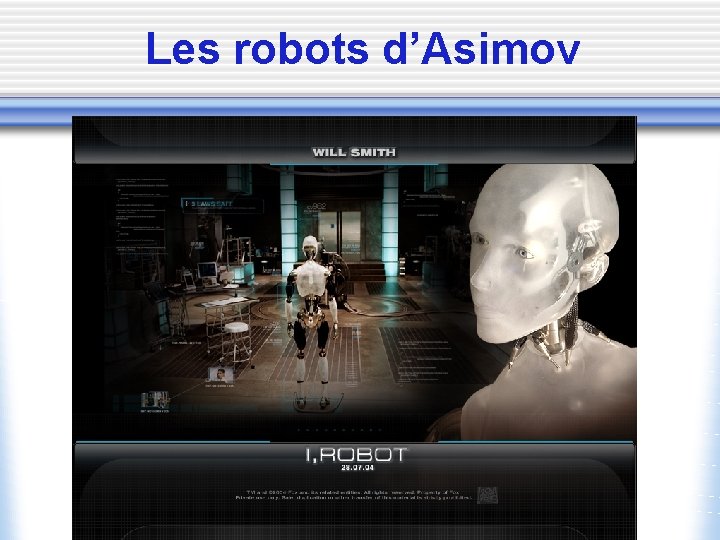 Les robots d’Asimov 