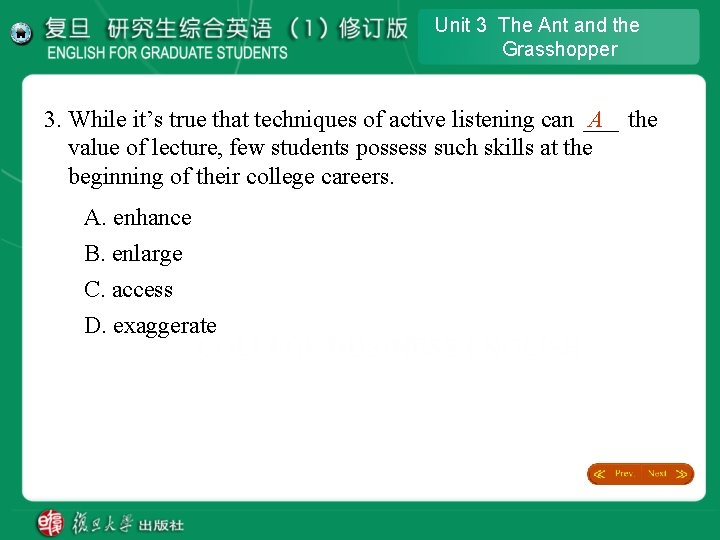 Unit 3 The Ant and the Grasshopper 3. While it’s true that techniques of Unit 3 The Ant and the Grasshopper 3. While it’s true that techniques of