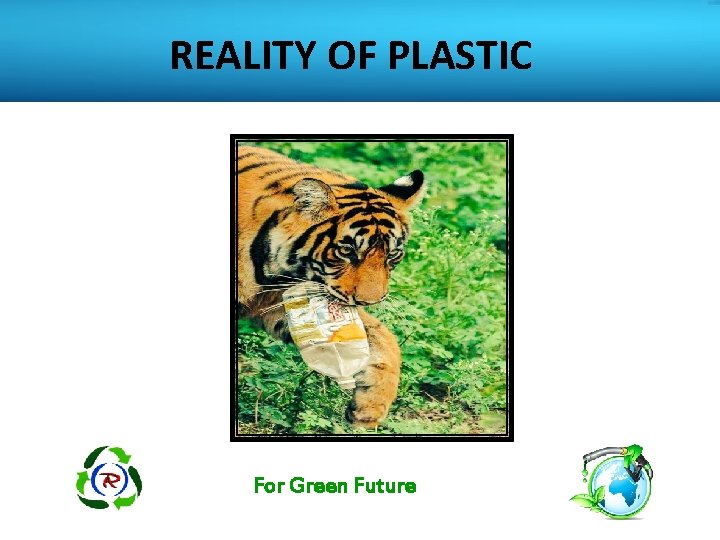 REALITY OF PLASTIC For Green Future 