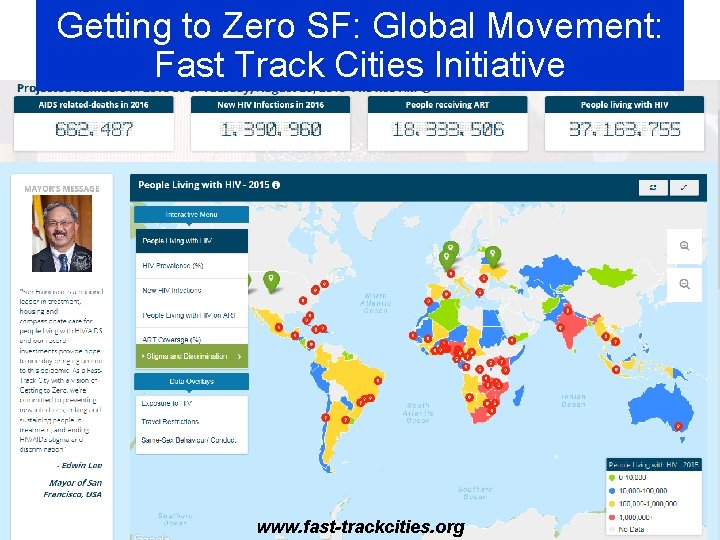 Getting to Zero SF: Global Movement: Fast Track Cities Initiative www. fast-trackcities. org 