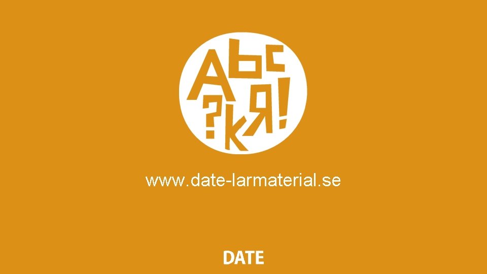 www. date-larmaterial. se 