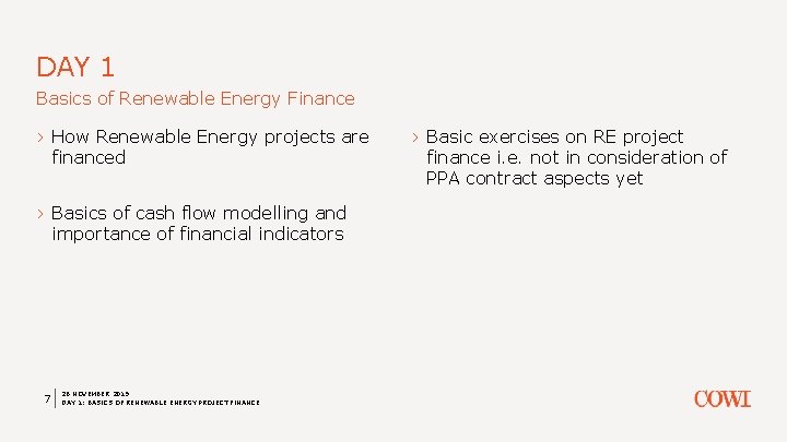 DAY 1 Basics of Renewable Energy Finance › How Renewable Energy projects are financed