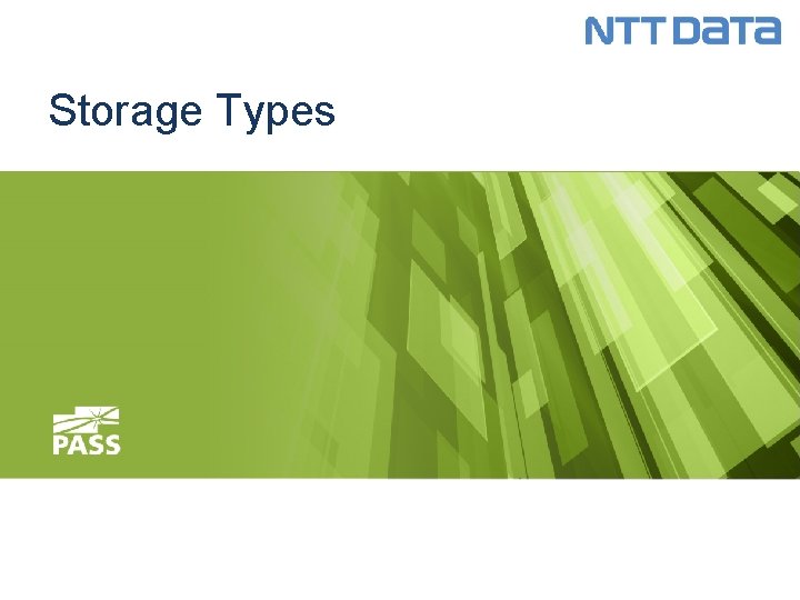 Storage Types 