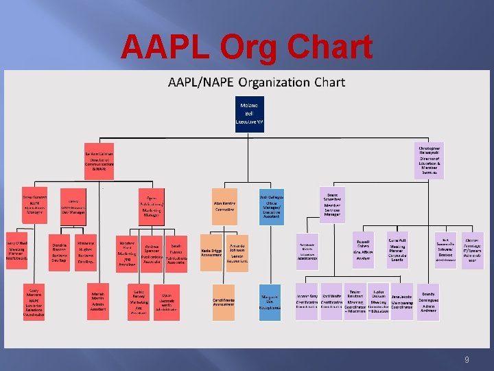AAPL Org Chart 9 