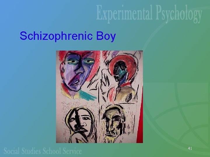 Schizophrenic Boy 41 