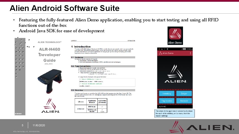 Alien Android Software Suite • Featuring the fully-featured Alien Demo application, enabling you to Alien Android Software Suite • Featuring the fully-featured Alien Demo application, enabling you to