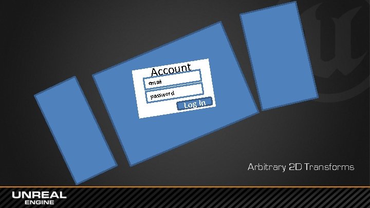 Account email d passwor Log In Arbitrary 2 D Transforms 